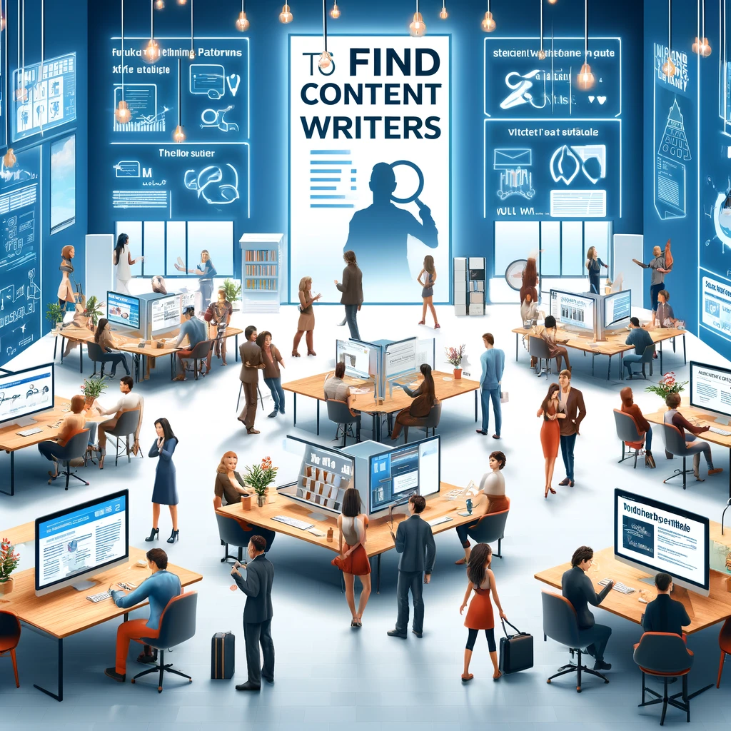 How to find content writers