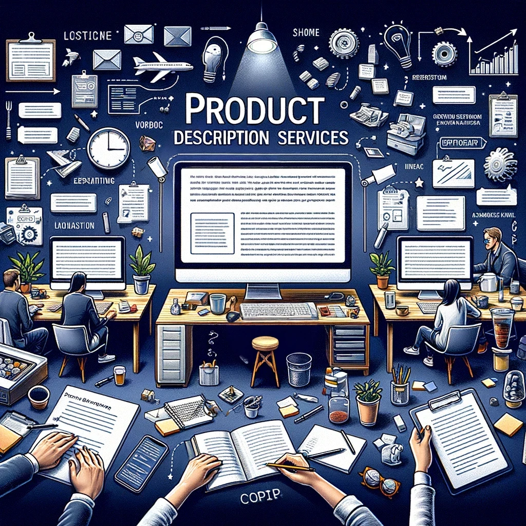 Professional product description writing services