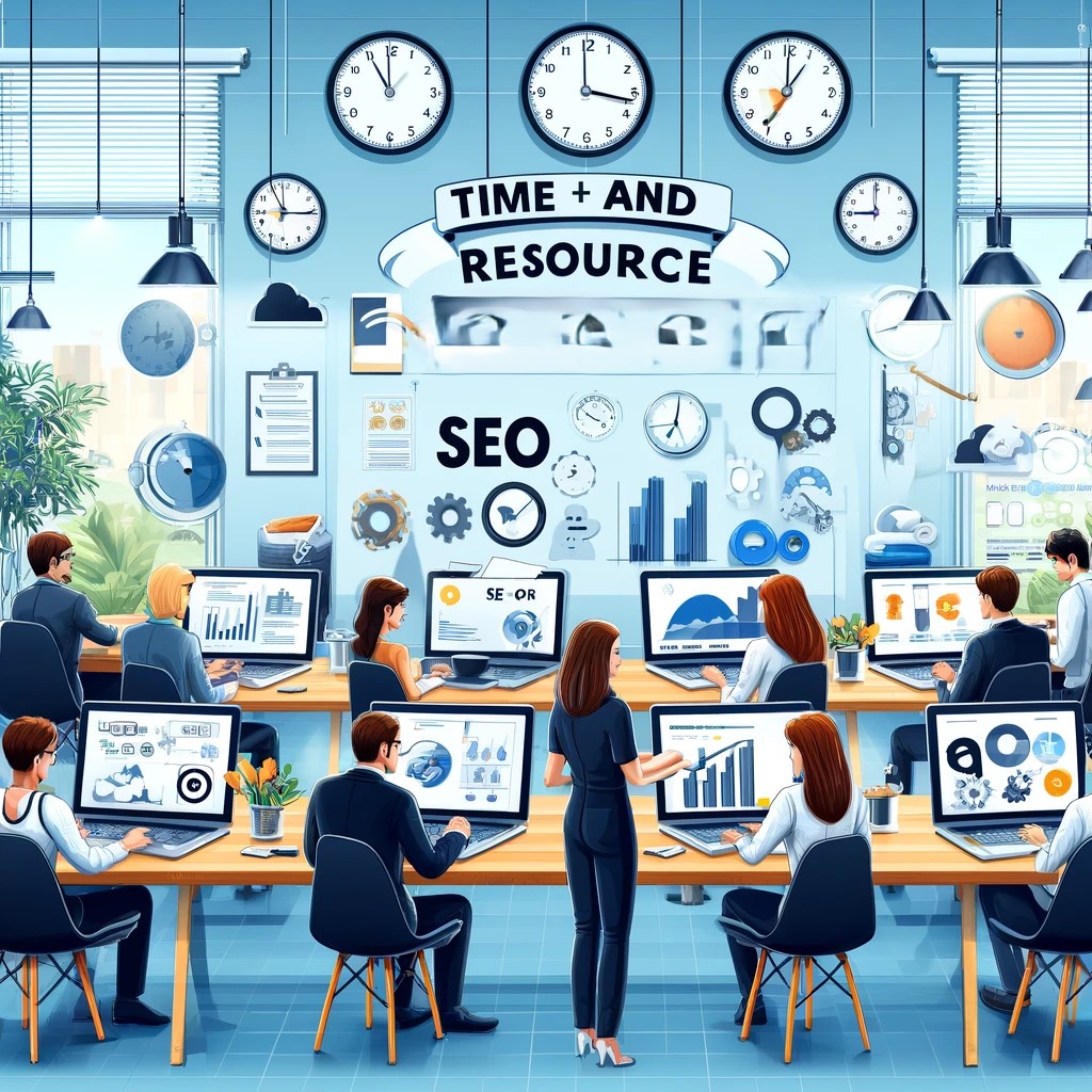 Time and Resource Efficiency: SEO Agency