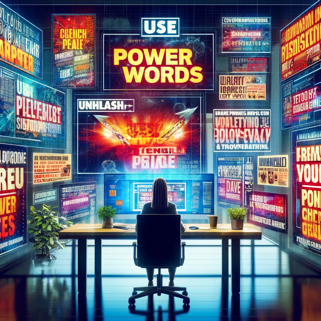 Use Power Words' in digital marketing.