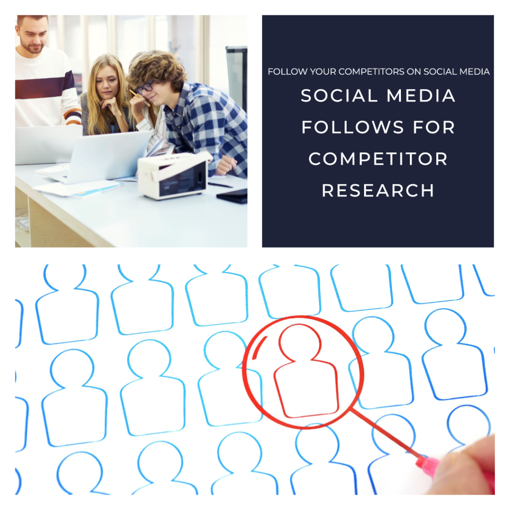 Social Media Follows for Competitor Research