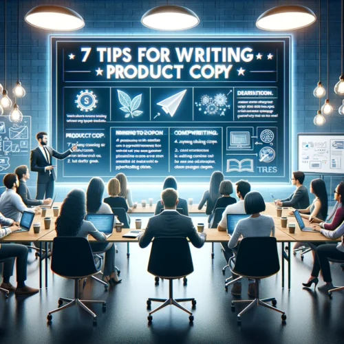 7 tips for writing product copy